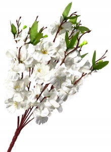 Biała Jabłoń Bukiet 42 cm Wielkanoc Sztuczne Kwiaty