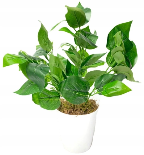 Sztuczny Zielony Bluszcz Bukiet Roślina Dekoracja Kwiatowa W Doniczce Premium