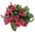 Sztuczny Bukiet Różowych Róż 14 Główek Premium Kompozycja Do Wazonu