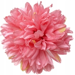 Chryzantema Główka Różowa 7 Cali Kwiat Sztuczny
