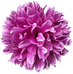 Chryzantema Główka Fioletowa 7 Cali Kwiat Sztuczny