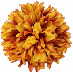 Chryzantema Główka Ruda 7 Cali Kwiat Sztuczny