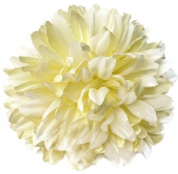 Chryzantema Główka Kremowa 7 Cali Kwiat Sztuczny Kompozycja