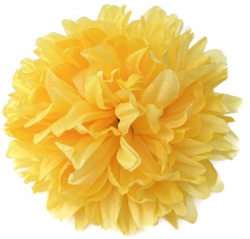 Chryzantema Główka Żółta 7 Cali Kwiat Sztuczny Stroik