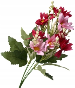 Stokrotka Bukiecik Margerytka 5 Gałązek Sztuczne Kwiaty