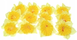 Żonkil Wyrobowy Żółty Kwiat Sztuczny Narcyz 12 Główek