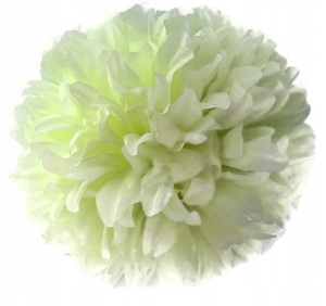 Chryzantema Główka Jasnozielona 6 Cali Kwiat Sztuczny