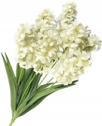 Sztuczny Bukiet Hiacyntów 7 Główek Kwiatów Dekoracja Do Wazonu