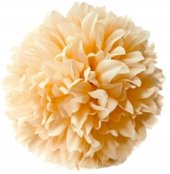 Chryzantema Główka Kremowa 6 Cali Kwiat Sztuczny