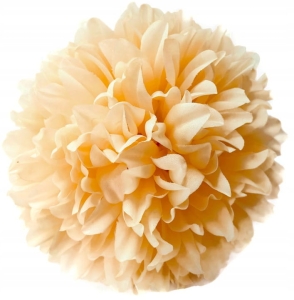 Chryzantema Główka Kremowa 6 Cali Kwiat Sztuczny