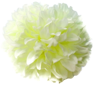 Chryzantema Główka Jasnozielona 6 Cali Kwiat Sztuczny