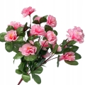 Różowa Begonia Sztuczny Bukiet Kwiatów Begonii 7 Gałązek Do Wazonu Stroik Kompozycja Hurtownia