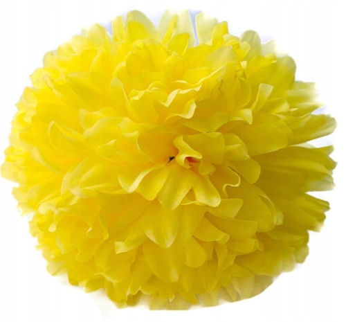 chryzantema-glowka-żółta-wyrobowa-sztuczne-kwiaty