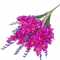 Sztuczny Bukiet Kwiatów Frezji Różowych 9 Gałązek Do Kompozycji i Stroików