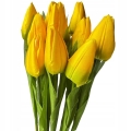 Kwiat Sztuczny Tulipan W Bukiecie 12 Główek Tulipana Wielkanoc Do Wazonu
