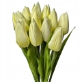 Kwiat Sztuczny Tulipan W Bukiecie 12 Główek Tulipana Wielkanoc Dekoracja