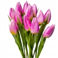 Kwiat Sztuczny Tulipan W Bukiecie 12 Główek Tulipana Wielkanoc Stroik