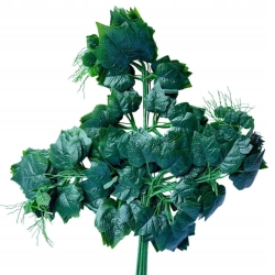 Gałązka Duży Liść Zielony Winogrono Do Bukietów Dekoracji kwiaty sztuczne