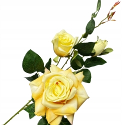 Róża Bukiet Główek Dekoracja Stroik Wazon Bukiecik Gałązek Sztuczne Kwiaty