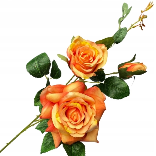 Róża Bukiet Główek Dekoracja Stroik Wazon Bukiecik Gałązek Sztuczne Kwiaty