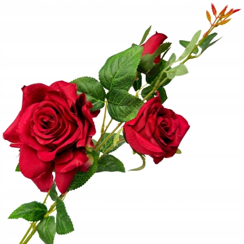 Róża Bukiet Główek Dekoracja Stroik Wazon Bukiecik Gałązek Sztuczne Kwiaty