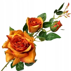 Róża Bukiet Główek Dekoracja Stroik Wazon Bukiecik Gałązek Sztuczne Kwiaty 