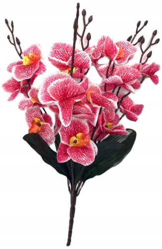 Bukiet-Storczyk-5-gal-z-Lisciem-sztuczne-kwiaty