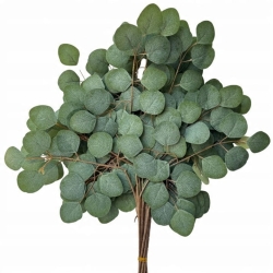 Gałązka Liść Zielony Duży Premium Do Wiązanek Stroików kwiaty sztuczne