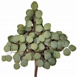 Gałązka Liść Zielony Duży Premium Do Wiązanek Stroików kwiaty sztuczne