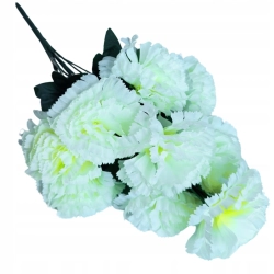 Sztuczny Kwiat Goździk Bukiet 9 Gałązek Bukiecik Ozdoba Wazon