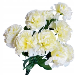 Sztuczny Kwiat Goździk Bukiet 9 Gałązek Bukiecik Ozdoba Wazon