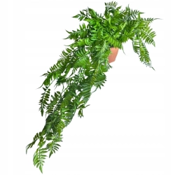 Kwiat Sztuczny Zwis Trawki Paproć Liści Trawka W Doniczce Ozdoba Pnącze