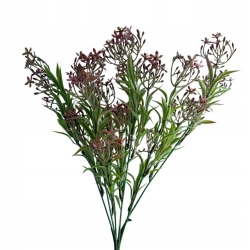 Kwiat Sztuczny Trawki Bukiecik Gałązki 37 cm Trawka Stroik Wazon Ozdoba