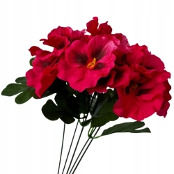 Sztuczne Kwiaty Bratek Bukiet Wielkanoc Kompozycja Gałązek Stroik Bratków