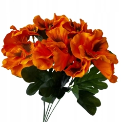 Sztuczne Kwiaty Bratek Bukiet Wielkanoc Kompozycja Gałązek Stroik Bratków