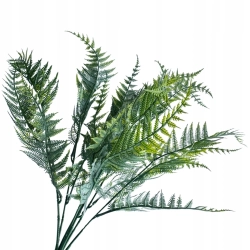 Trawki Bukiecik Paproć Ozdoba 7 Gałązek Pęczek Kompozycja kwiaty sztuczne