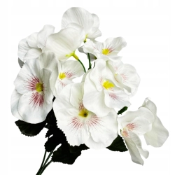 Sztuczne Kwiaty Bratek Bukiet Wielkanoc Kompozycja Gałązek Stroik Bratków