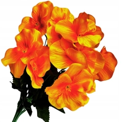 Sztuczne Kwiaty Bratek Bukiet Wielkanoc Kompozycja Gałązek Stroik Bratków