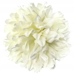 Chryzantema Główka Ecru 7 Cali Kwiat Sztuczny